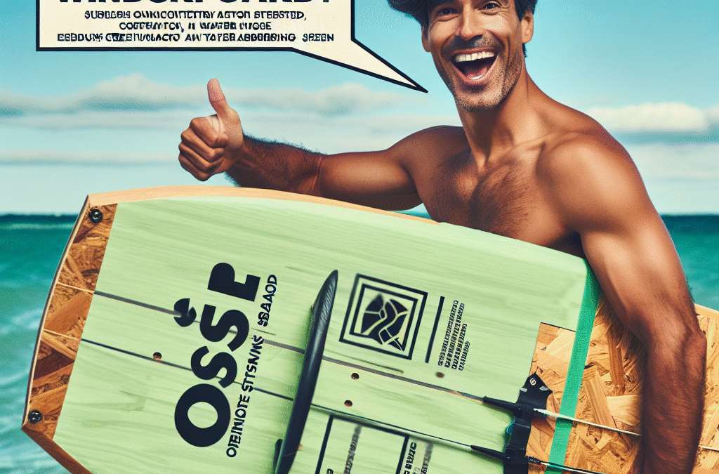Bouw Je Eigen OSB Windsurfboard: Een Spannend DIY-Experiment op het Water