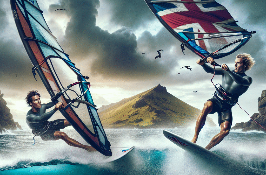 Legendarische Surfstrijd op Isle of Wight: Harty en Whitey in de Branding
