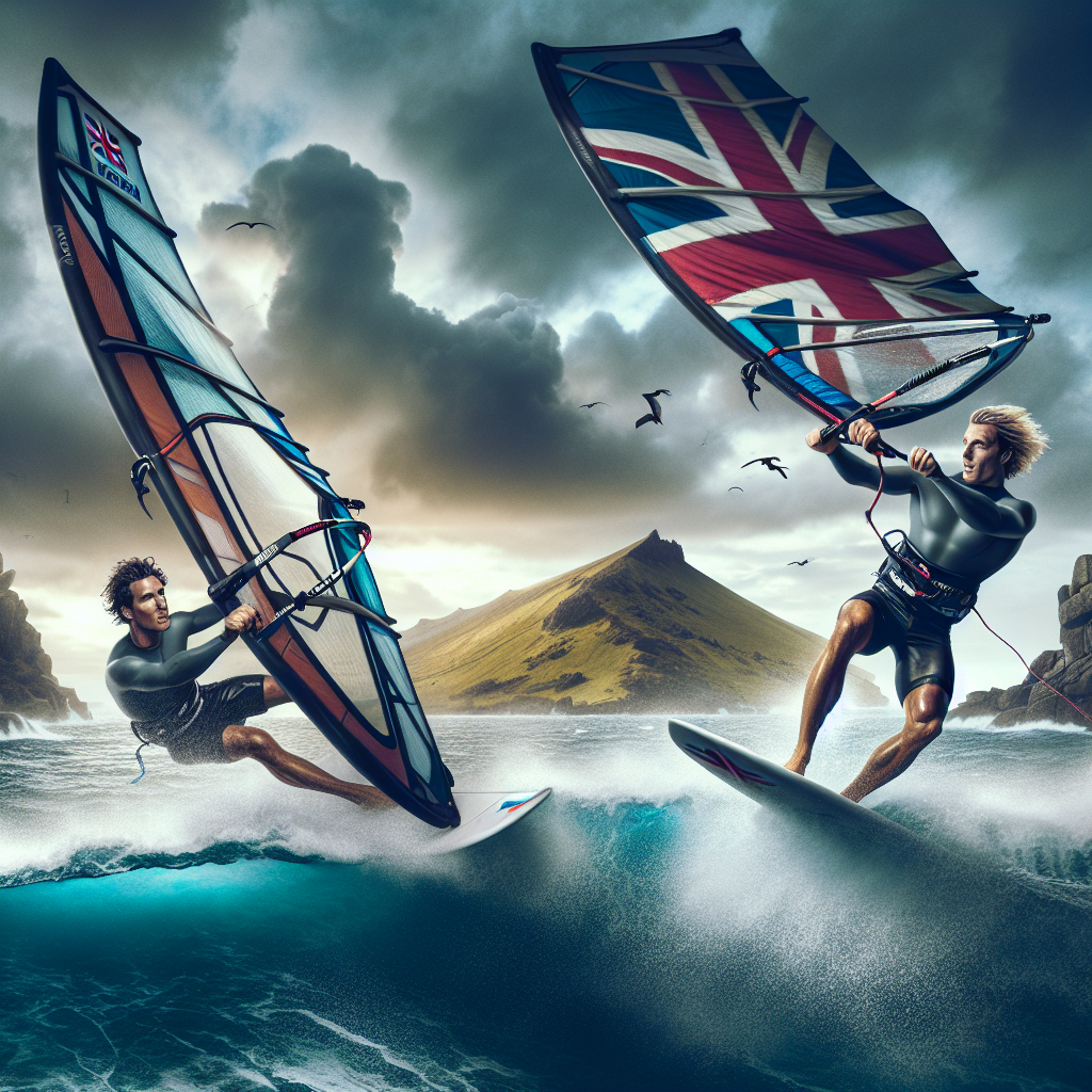Legendarische Surfstrijd op Isle of Wight: Harty en Whitey in de Branding