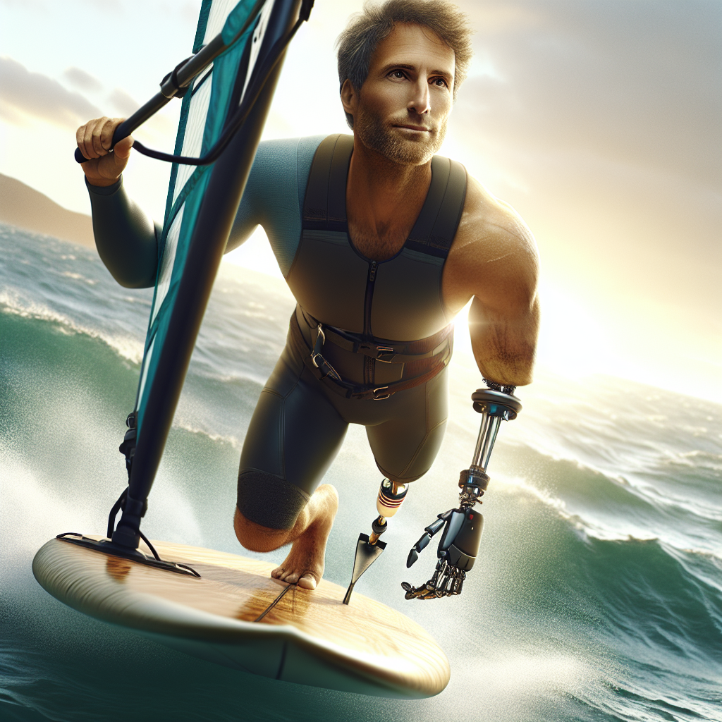 Met Eén Arm de Wind de Baas: Niels' Onvergetelijke Windsurfavontuur