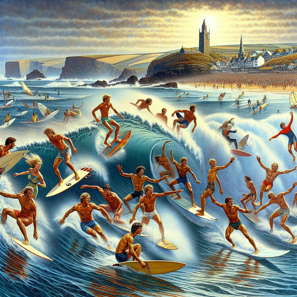 Golven van Nostalgie: De Iconische Funboard Cup van 1987 in Cornwall